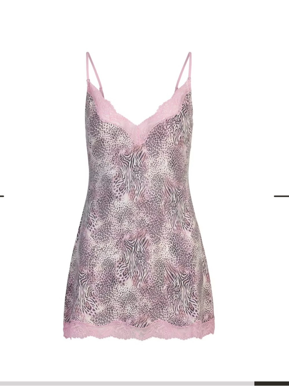 NWT Skims Pink Lace Mini Dress - Picture 2 of 5